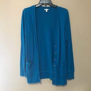 Royal blue cardigan